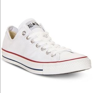 White low top converse